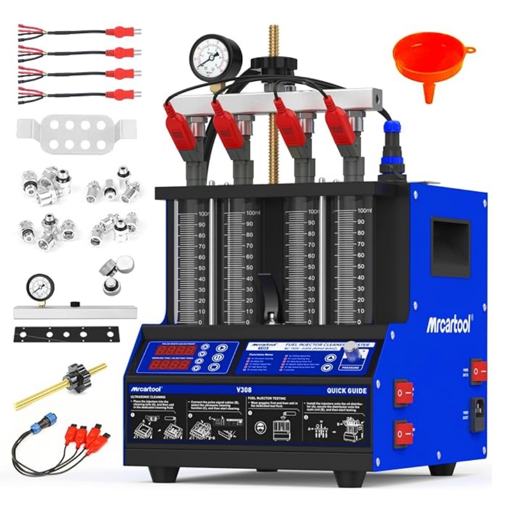 Fuel Injector Tester - جهاز اختبار وتنظيف حاقنات الوقود V308،