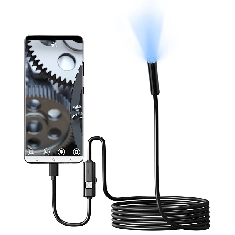 Endoscope Inspection Camera - كاميرا منظار داخلي نوع C بقطر