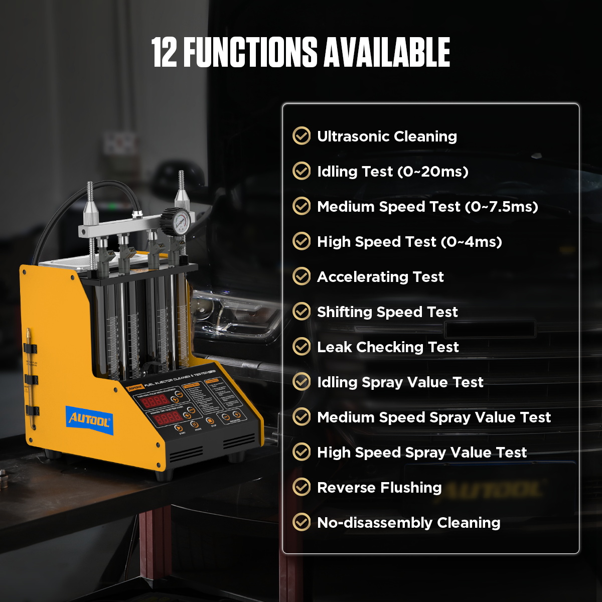 جهاز تنظيف حاقن الوقود للسيارا - مراجعة Fuel Injector Tester وسعره
