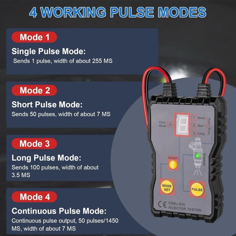 جهاز اختبار حاقن الوقود المحمو - مراجعة Fuel Injector Tester وسعره
