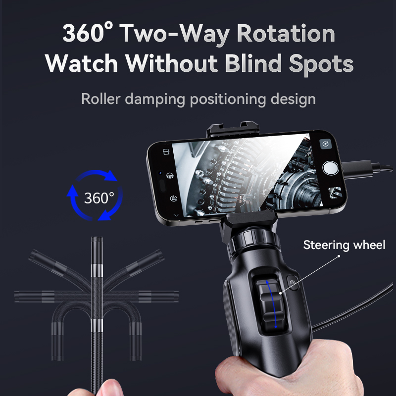 كاميرا KERUI 2MP المنظار الصنا - مراجعة Endoscope Inspection Camera وسعره