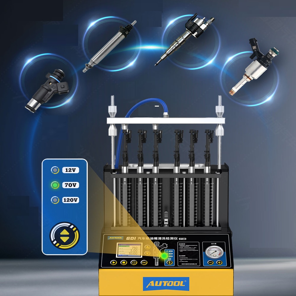 AUTOOL CT500 GDI EFI FEI حاقن  - مراجعة Fuel Injector Tester وسعره