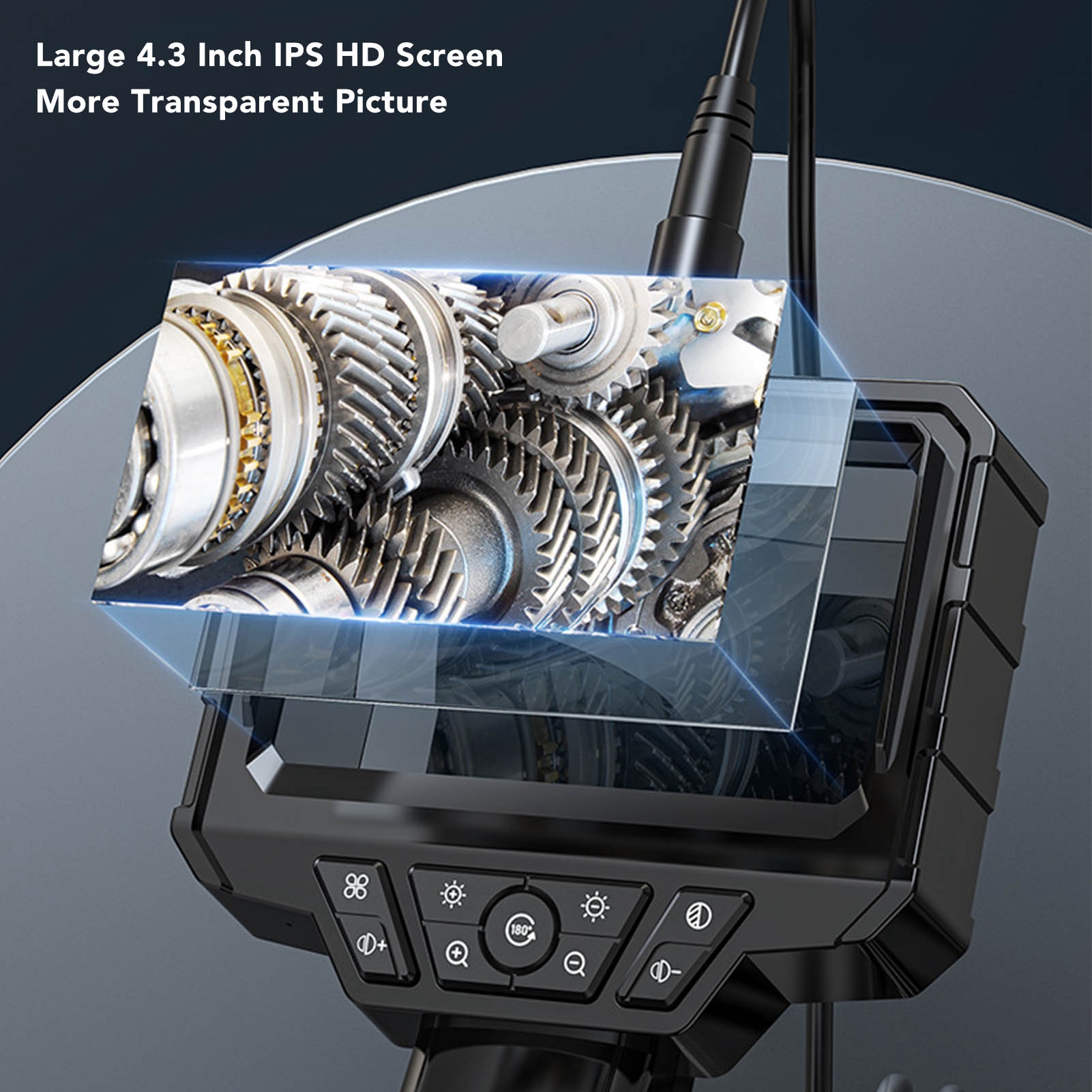 كاميرا فحص إندوسكوبية بشاشة 4. - مراجعة Endoscope Inspection Camera وسعره