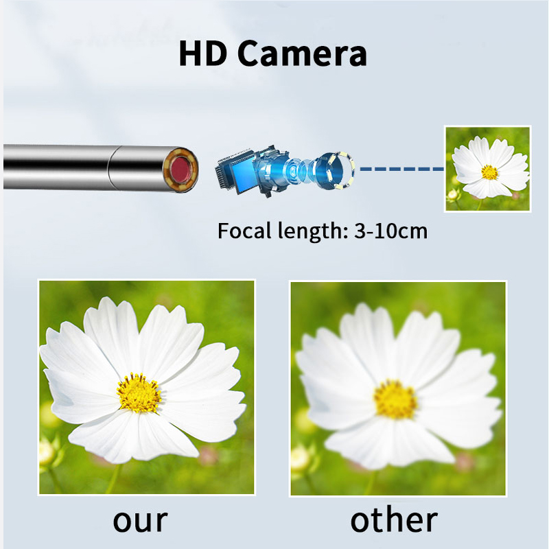 Dearsee 3 in 1 Android USB الم - مراجعة Endoscope Inspection Camera وسعره