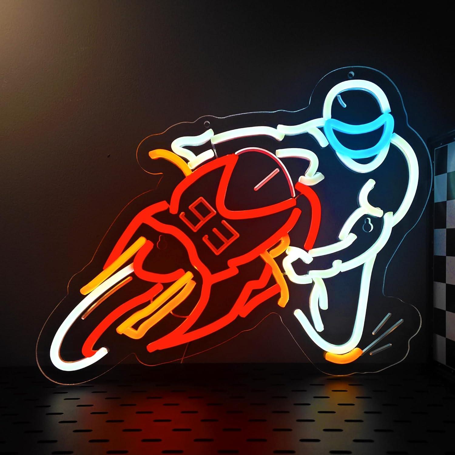 لافتة نيون لسباق الدراجات النا - مراجعة Auto Repair Shop Signs وسعره