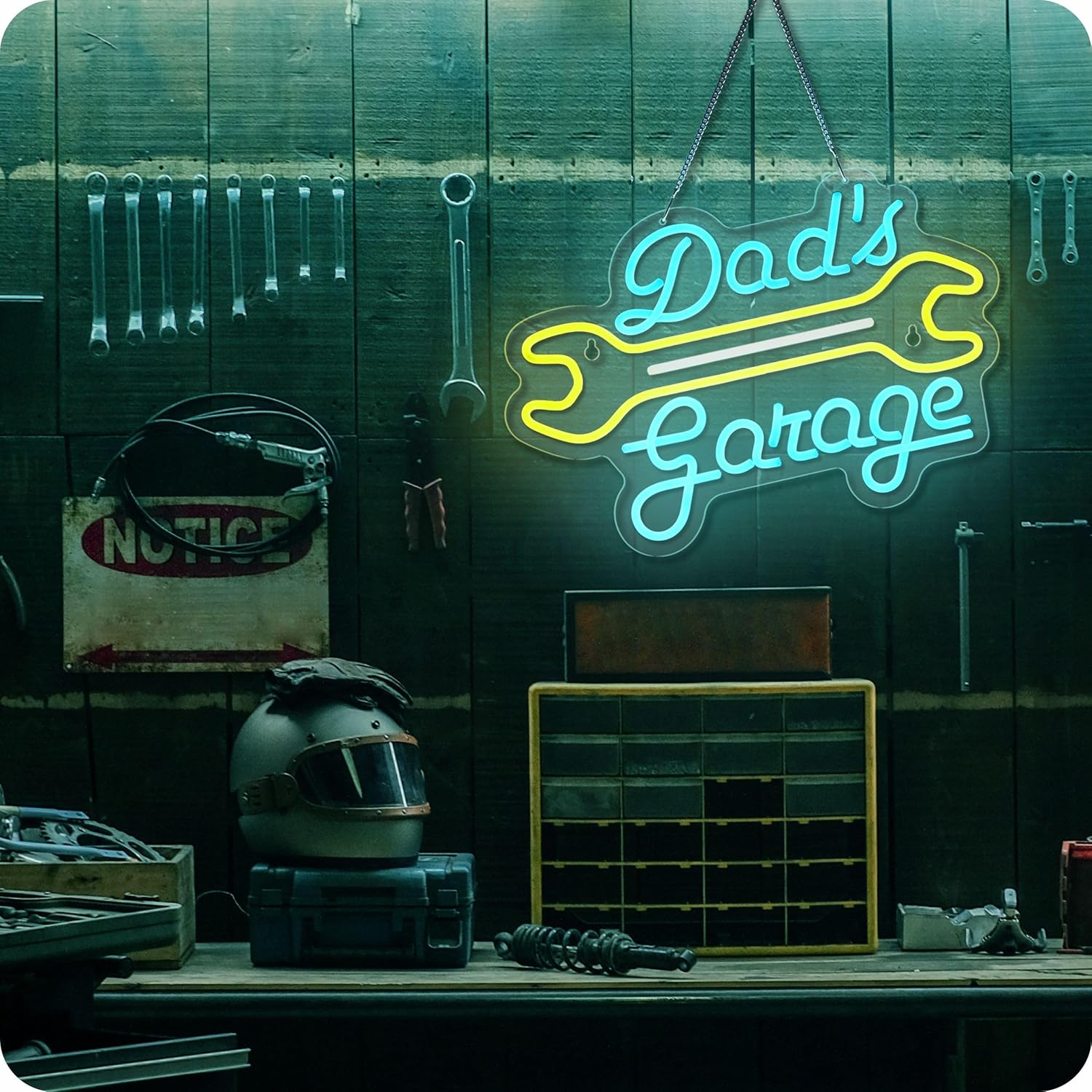 لافتة نيون للجراج لتزيين الجدر - مراجعة Auto Repair Shop Signs وسعره
