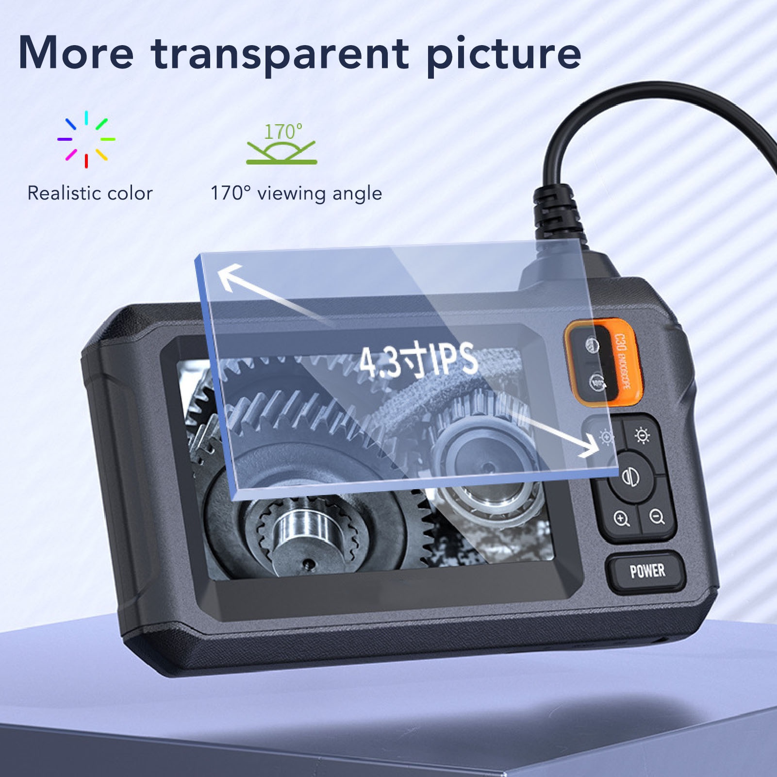 كاميرا فحص صناعية 1080P HD مع  - مراجعة Endoscope Inspection Camera وسعره
