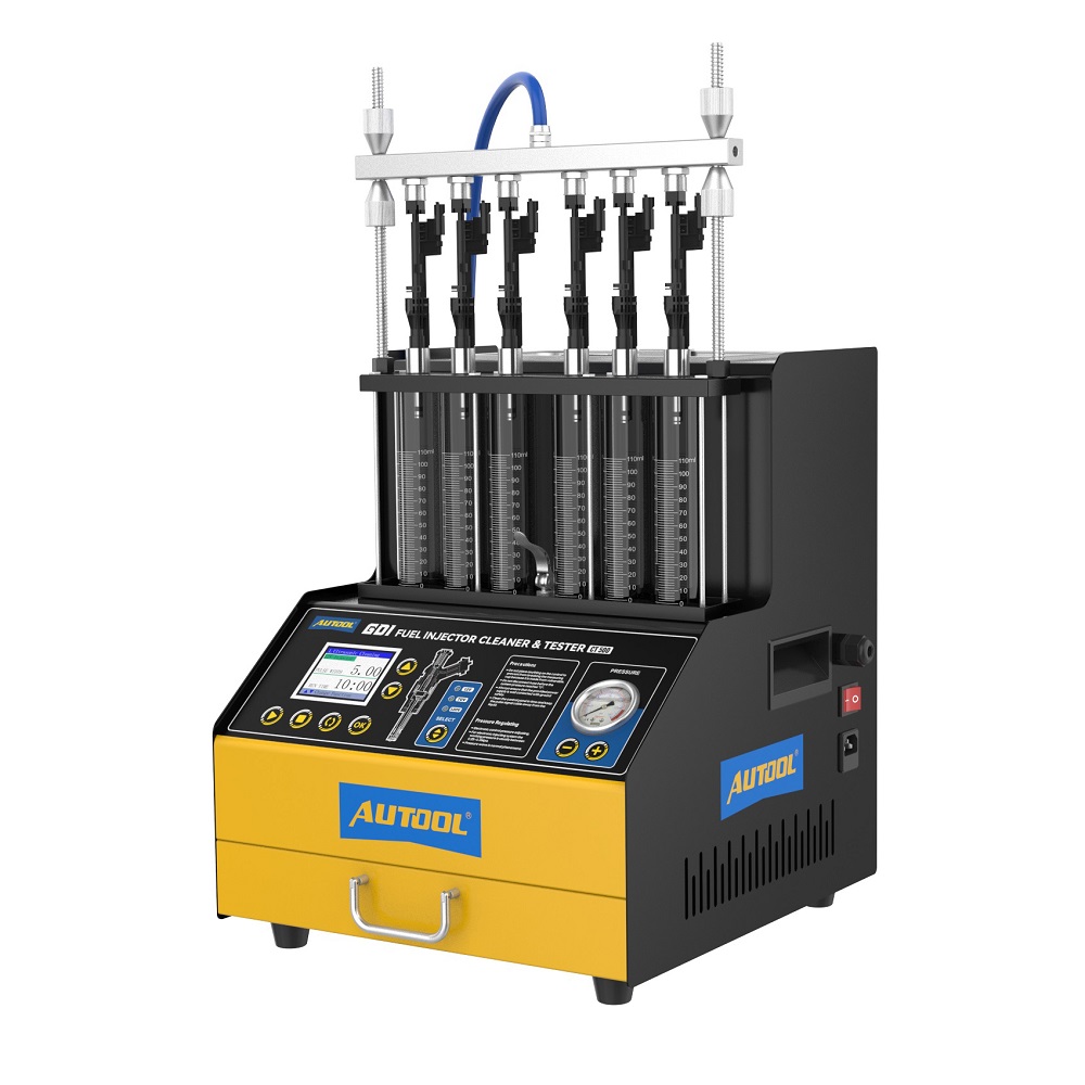 جهاز AUTOOL CT500 لتنظيف واختب - مراجعة Fuel Injector Tester وسعره
