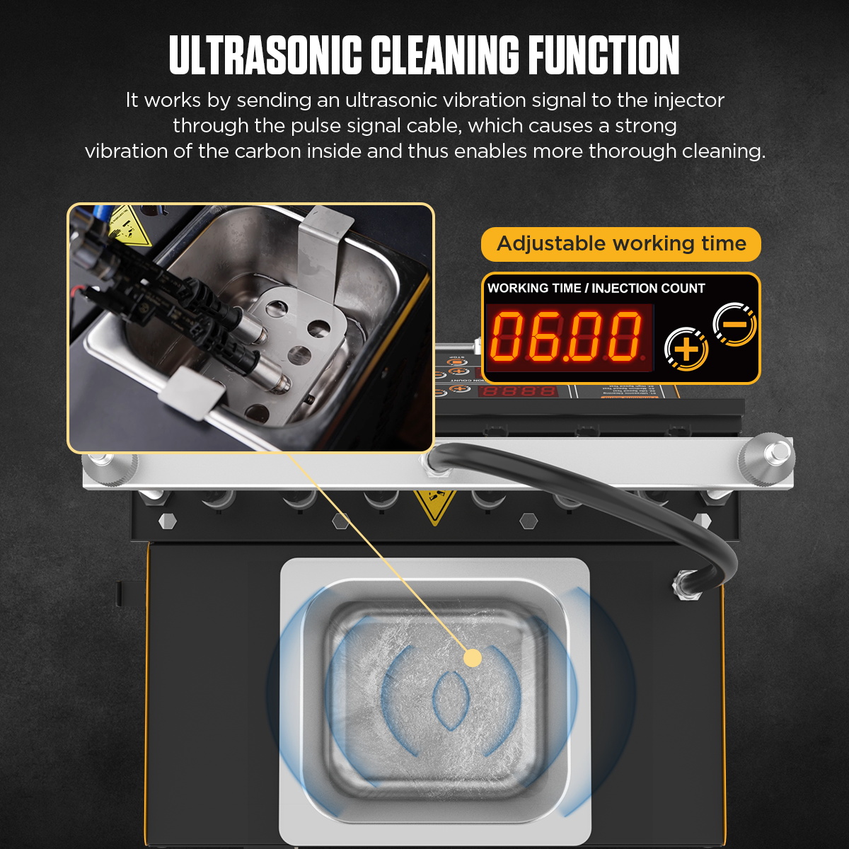 جهاز AUTOOL CT400 لتنظيف واختب - مراجعة Fuel Injector Tester وسعره
