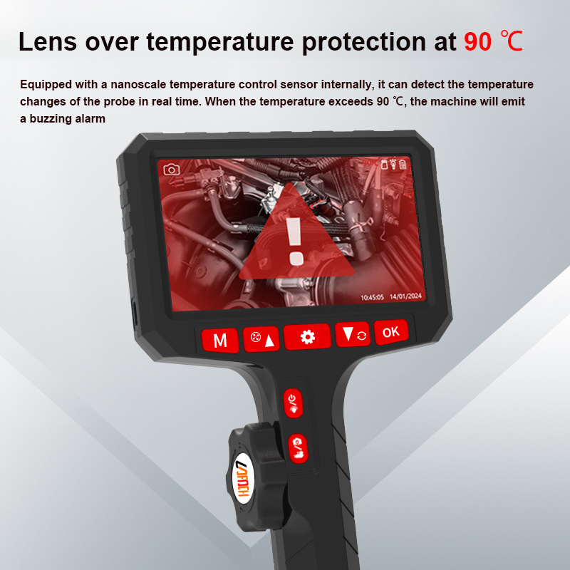 شاشة عرض 500 واط عالية الدقة 3 - مراجعة Endoscope Inspection Camera وسعره